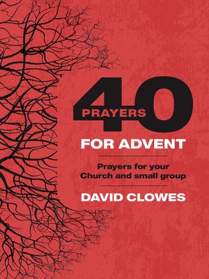 cover image of 40 Prayers for Advent